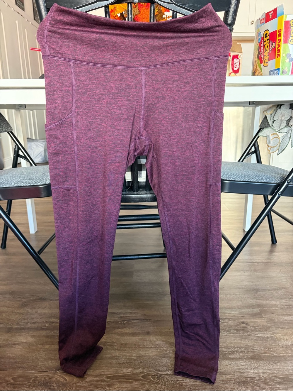 aerie Maroon Active Leggings